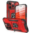 thumbnail image 2 of SOATUTO For iPhone 15 Case/iPhone 15 Plus Phone Case 360°Rotatable Ring Kickstand Military Grade Dropproof Shockproof Phone Case for iPhone 15 Pro 15 Pro Max 5G 2023 - iPhone 15 Pro Max,Red, 2 of 8