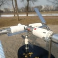 thumbnail image 4 of 1:150 Tiangong-1 Chinese Space station Diecast Model Satellite Model Simulation Aviation Toys, 4 of 10