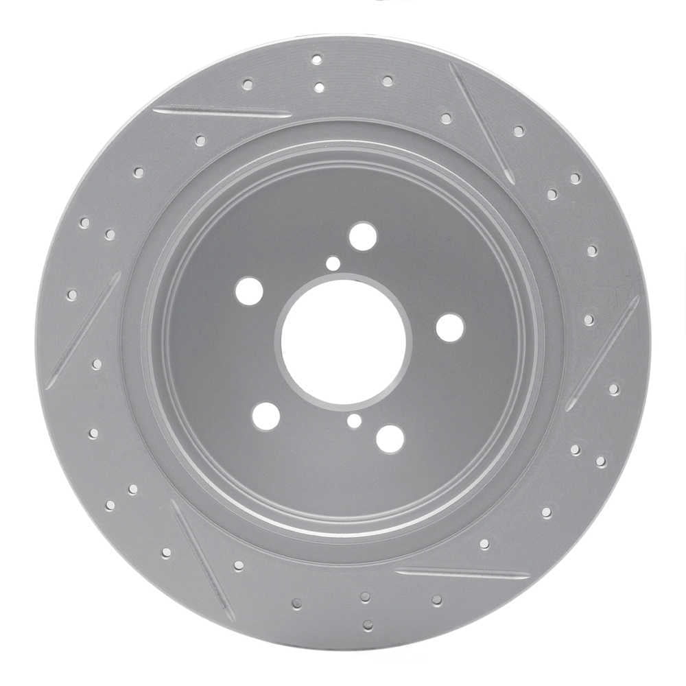 Dynamic Friction Company 830-13020L DFC Geoperformance Rotor - Drilled and Slotted