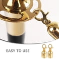 thumbnail image 4 of Shisuyan 2pcs Guardrail Rope End Hooks Cord End Cap Rope End Stopper Guardrail Cord Cap Rope Fastener, 4 of 8