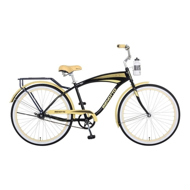 Bicicleta Benotto City Ocean Dr R26 1V Frenos Contrapedal negro MRHOCE2601UN