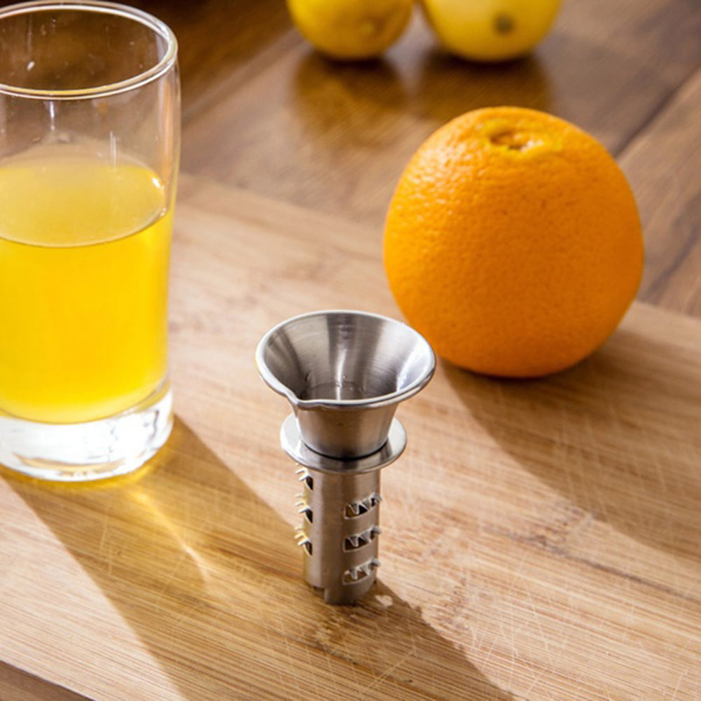 Mini Fruit Juicer Manual Stainless Steel Squeezers Orange Lemon Juice Tools 