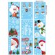 thumbnail image 3 of Papá Noel, Alce, Muñeco de nieve, Electricidad, Pegatinas para ventanas, Puertas de cristal, Pegatinas decorativas de copos de nieve navideños, 3 of 4