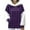 #08 Purple 【 Find Your Favorite (or Collect Them All!) 】, variant on Women's Casual Solid Color Long Sleeve Round Neck Hoodie Top Pullover Sweatshirt for Daily Wear Gym Workout Athleisure Loungewear Trendy Fashion Apparel | Ihhxva,Red M