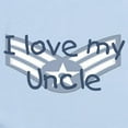 thumbnail image 2 of CafePress - E4 USAF I Love My Uncle Blue Infant Bodysuit - Baby Light Bodysuit, Size Newborn - 24 Months, 2 of 4