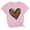 Pink, variant on Tbopshirt Womens Tops,Valentine's Day T-Shirts for Women Graphic Tees,Plus Size Tops,Valentines Day Print Round Neck Short Sleeve T-Shirt Novelty Love Heart Graphic Tops S-XXXL