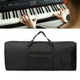 thumbnail image 1 of 61 Key Keyboard Case, Dirt  61 Key Electronic Keyboard Bag Oxford Cloth Rainproof High Strength with Pockets for Musical Instrument, 1 of 8
