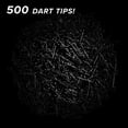 thumbnail image 3 of Viper Dart Accessory: Tufflex II 2BA Thread Soft Tip Dart Points, Black, 500 Pack, 3 of 4