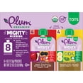 thumbnail image 6 of Plum Organics® Tots Mighty Morning 4 Food Group Blend Apple, Blackberry, Purple Carrot, Greek Yogurt + Oat and Banana, Kiwi, Spinach, Greek Yogurt + Barley 4oz Pouch-8-Pack, 6 of 8