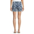thumbnail image 2 of Time and Tru Women's Mid Rise Cuffed 4" Denim Short, 2 of 5