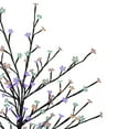 thumbnail image 3 of Northlight Pre-Lit Cherry Blossom Flower Artificial Tree - 6' - Multicolor LED Lights, 3 of 5