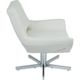 thumbnail image 3 of OSP Home Furnishings Yield White Faux Leather 31" Wide Chair, 3 of 4