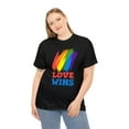 thumbnail image 2 of Love Wins LGBT Gay Pride Month Rainbow Lesbian Transgender Tshirts Shirts for Women Plus Size, 2 of 8