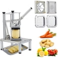 thumbnail image 1 of Cortadora Comercial de Verduras y Frutas, 4 Cuchillas de Acero Inoxidable (1/4", 3/8", 1/2" y Rebanadora de 6 Segmentos), 1 of 6