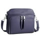 thumbnail image 1 of Bolsos bandolera para mujer de cuero genuino azul marino, 1 of 7