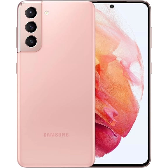Restored Samsung Galaxy S21 - Carrier Unlocked - 128GB Phantom Pink