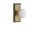 thumbnail image 4 of Grandeur Carhyd_Dd_Na Carre Solid Brass Rose Dummy Door Knob Set - Brass, 4 of 6