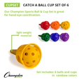 thumbnail image 3 of Champion Sports CHSCUPSET Catch A Ball Set, 3 of 8