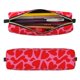 thumbnail image 2 of Fotbe Heart Estuche para Lápices de Cuero con Estampado, Estuche con Cremallera Resistente, Organizador Compacto y Elegante para Papelería, 2 of 7
