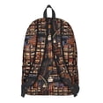 thumbnail image 3 of Bookshelf Print Backpack for Book Lovers, Reading Bookmark Bookcase Wall School Bag, Born to Read Aesthetic Daypack, 3 of 5