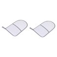 thumbnail image 3 of 2x Guantes de planchación de guantes Vaporizador de planchado Guantes de planchado impermeabilizado Manga de plancha de planchado Mittenas protectores tira gris, 3 of 8