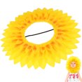thumbnail image 1 of Funda creativa para la cabeza con diseño de girasol, ideal para decorar el rostro, ideal para juegos deportivos de jardín de infantes (45 cm, patrón para estudiantes), 1 of 7
