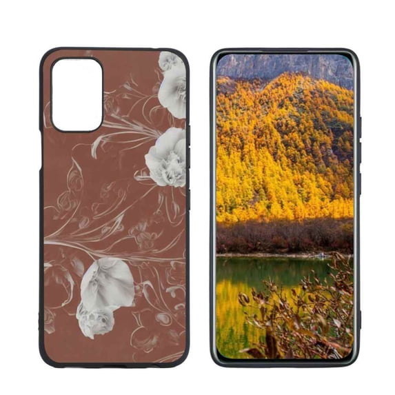 Flowers-96 Phone Case, Degined for LG K53 Case Men Women, Flexible Silicone Shockproof Case for LG K53