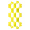 thumbnail image 1 of Uxcell 16 Pcs Separador de Cajón Plástico Ajustable para Organizador de Ropa Interior, Cinturón, Bufanda, Calcetines, Amarillo, 1 of 6