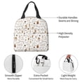 thumbnail image 4 of Easygdp Coffee Bolsa Térmica Premium - Tela Oxford Impermeable, Gran Capacidad, Bolsillo Frontal, Unisex para Trabajo, Escuela, Actividades al Aire Libre y Picnics, 4 of 8