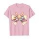 thumbnail image 1 of Camiseta de Cuello Redondo de Manga Corta de la Mujer, Top de Moda para Invierno Y Primavera Impresa de Navidad Casual 3/4, 1 of 7