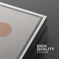 thumbnail image 3 of IDEA4WALL Framed Canvas Print Wall Art Set Mid-Century Mountain Range Moon Sun Abstract Nature Modern Art Minimalist Chic Relax/Calm for Living Room, Bedroom, Office - White 24"x36"x3, 3 of 5