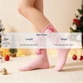 thumbnail image 3 of Kilaqueen Cute 3D Crochet Axolotl Socks for Women Soft Crew Socks with Salamander Animal Applique Breathable Cotton Novelty Socks, 3 of 5