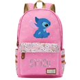thumbnail image 2 of Lilo & Stitch Backpacks For Women And Men - School Bag For Teenagers - Canvas Laptop Backpack With Large Capacity - Rucksack Featuring Anime Mochilas, 2 of 2