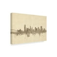 thumbnail image 2 of Trademark Fine Art 'Memphis Tennessee Music Skyline' Canvas Art by Michael Tompsett, 2 of 4