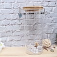 thumbnail image 3 of Raindrops Airtight Pet Storage Jar Glass Jar Dry Food Storage Container Size 5, 3 of 8