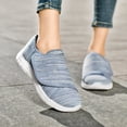 thumbnail image 3 of YOURDIARY Women's Walking Shoes Adjustable Closure Breathable Lightweight Wide Width Casual Shoes, 3 of 7