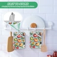 thumbnail image 4 of Yayeee Pot Holders Kitchen Heat Resistant with Pocket 7"x9.8" Cotton Oven Cooking Hot Pads, Floral Tomatoes, 4 of 7