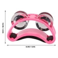 thumbnail image 2 of WRITWAA Jam Sessions Foot Tambourine Pink Jingle Bells Sound 1Pack, 2 of 6