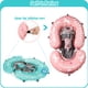 thumbnail image 3 of Flotador de piscina para bebé HECCEI Mambobaby con toldo rosa, 3 of 9
