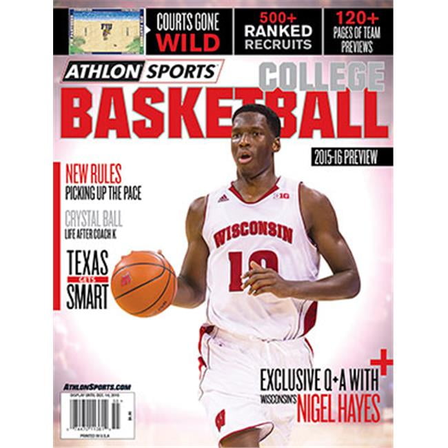 Athlon Athlon CTBL018006 201516 Sports College Basketball Preview