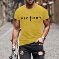 thumbnail image 4 of Ankishi Mens Christian T Shirts Victory Crew Neck Casual Graphic Tees Lightweight Basic Tops for Travel Commuting, 4 of 7