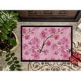 thumbnail image 3 of Watercolor Pink Flowers Doormat 18x27, 3 of 4