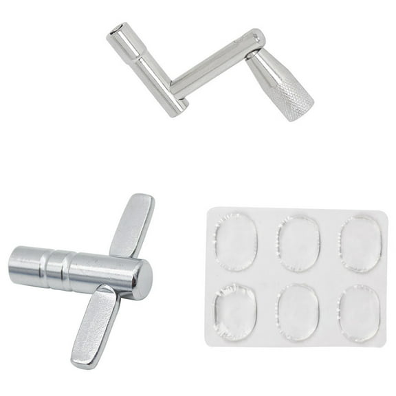 Dytern drum key 1 Set Drum Tuner Drum Kit Tuning Tool Snare Drum Dampener Drum Kit Part,1.57"X1.54"X1.14"