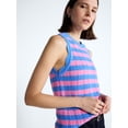 thumbnail image 4 of Free Assembly Women's Crochet Cotton Racerback Tank Top, Lightweight, Sizes XS-XXL, 4 of 5