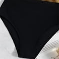 thumbnail image 5 of Trajes de baño de una pieza para mujer, traje de baño de cintura alta con corte y control de abdomen, traje de baño de 1 pieza con lazo en la espalda, 5 of 5