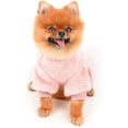thumbnail image 4 of Pijamas para mascotas de forro polar sherpa con anilla en D para perros pequeños y gatos, suéter para cachorros, pijama, mono, abrigo suave, ropa de invierno cálida para yorkshire terrier y, 4 of 6
