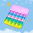 thumbnail image 5 of Calculadora Sensory Toy HUOGUO, de silicona, para hacer burbujas, 5 of 5