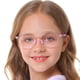 thumbnail image 3 of Gafas para niños, gafas anti luz azul para hombres y mujeres, gafas planas TR90 para estudiantes, montura redonda, 3 of 5