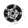 thumbnail image 2 of HAMPPLIES Plastic Wheel Hub Cover for Golf Cart Featuring Universal Fit and Stylish Appearance, 2 of 6