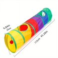 thumbnail image 1 of Foldable Cat Tunnel: An Interactive Toy That Will Keep Your Kitten Entertained for Hours!, 1 of 5